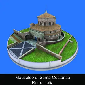 «Mausoleo di Santa Costanza Roma Italia» by Caterina Amato