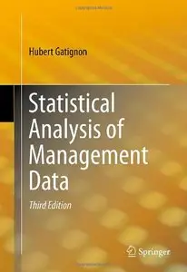 Statistical Analysis of Management Data, 3rd edition