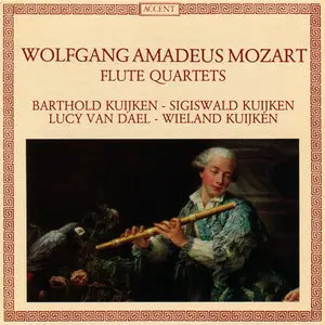 Mozart - Flute Quartets (Barthold Kuijken, Sigiswald Kuijken, Lucy van Dael, Wieland Kuijken) (1982)