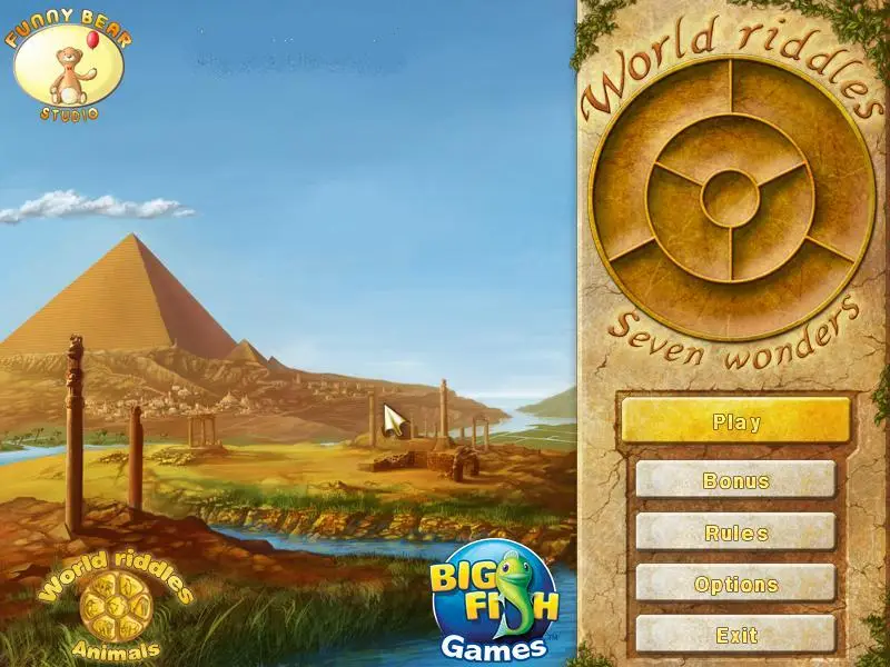 Мир загадок игры игра. Игра 7 чудес света Египет. Мир загадок семь чудес. 7 Чудес света игра компьютерная.