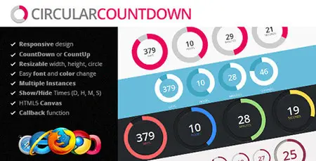 CodeGrape - Circular Countdown jQuery Plugin