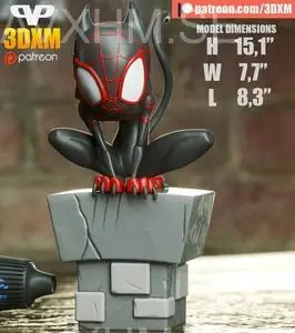 3DXM - Miles Morales Cat Chibi