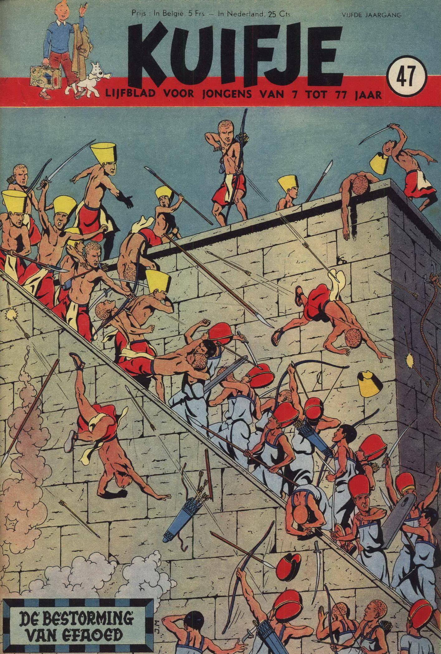 Mad Comic-Strips Kuifje Weekblad - 1950 - 47 cbr