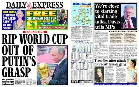 Daily Express – March 16, 2018