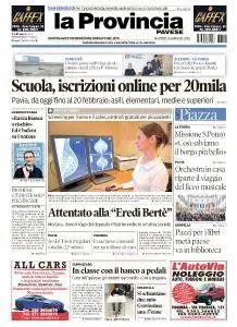 La Provincia Pavese - 16 Gennaio 2018