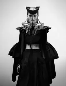 Marie Piovesan by Fabien Baron for Interview April 2012