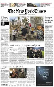 International New York Times - 12 October 2018