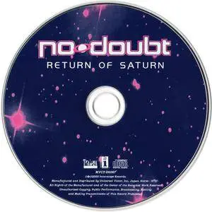 No Doubt - Return of Saturn (2000) Japanese Editon