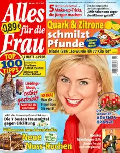 Alles für die Frau – 20. November 2015