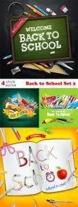 Vectors - Back to School Set 2