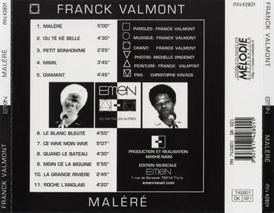 Franck Valmont - Malere (1976) {Moshe-Naim MN 42801 rel 2001}
