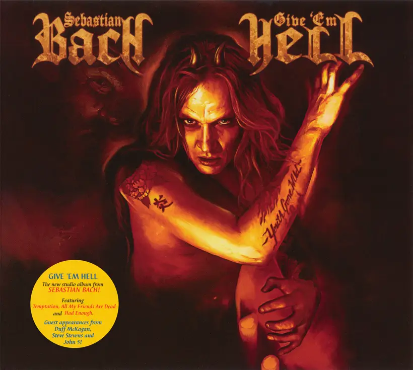 Against evil give em hell. Sebastian Bach give 'em Hell 2014. Sebastian Bach Skid Row.