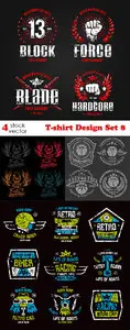 Vectors - T-shirt Design Set 8