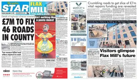 Shropshire Star Shrewsbury Edition – September 17, 2019