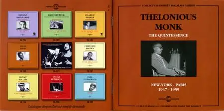 Thelonious Monk - The Quintessence: New-York - Paris 1947-1959 (2CD) (2011)