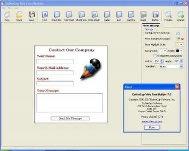 CoffeeCup Web Form Builder 8.0 Retail - FOSI