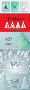 Merry christmas background design Vol 4