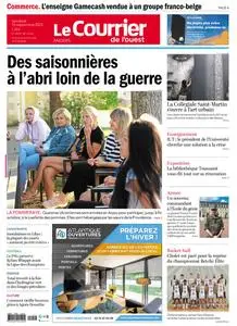 Le Courrier de l'Ouest Angers - 15 Septembre 2023