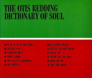Otis Redding - The...Dictionary Of Soul (1966) {1988 Atlantic Japan}