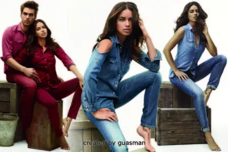 Adriana Lima - Movi Collection Photoshot 2012