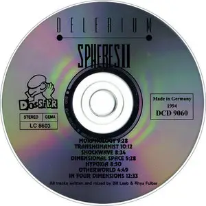 Delerium - Spheres II (1994) [Re-Up]
