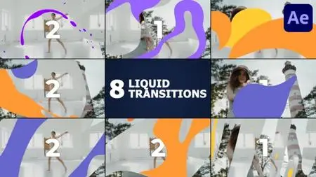 Liquid Transitions | After Effects 51516325