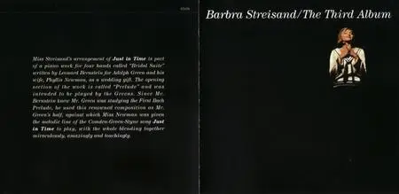 Barbra Streisand - The Third Album (1964) [1993, Remastered Reissue]