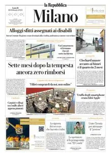 la Repubblica Milano - 26 Febbraio 2024