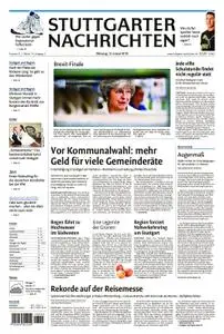 Stuttgarter Nachrichten Blick vom Fernsehturm - 15. Januar 2019