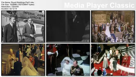 British Royal Weddings Of The 20th Century (2011)