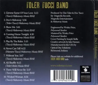 Toler Tucci Band - Doc's Hideaway (2012)