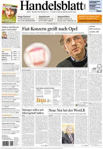 Handelsblatt vom 24.04.2009