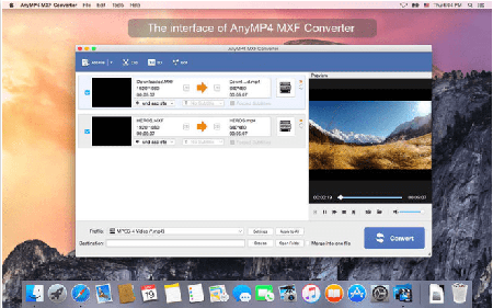 AnyMP4 MXF Converter v6.2.17 MacOSX