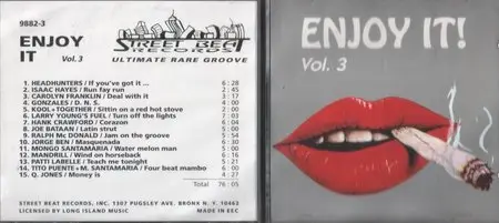 Camera Rare Groove - Enjoy It Vol. 3 - Funk Compilation