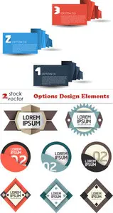 Vectors - Options Design Elements