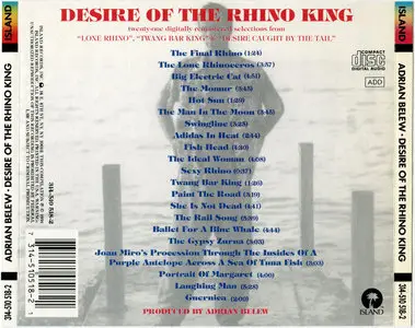 Adrian Belew - Desire Of The Rhino King (1991)
