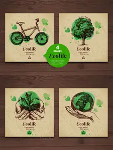 Eco Poster Vector Collection