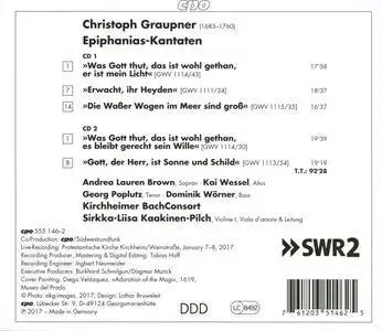 Kirchheimer BachConsort & Sirkka-Liisa Kaakinen-Pilch - Gott der Herr ist Sonne und Schild (2018)