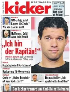 Kicker Magazin No 57 vom 15 Juli 2010
