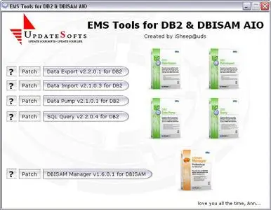 EMS Tools for DB2 & DBISAM AIO