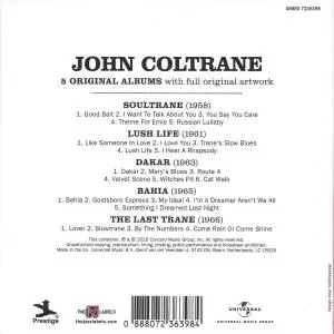 John Coltrane - 5 Original Albums (2016) [5CDs] {Universal}