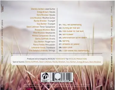 Novecento featuring Stanley Jordan - Dreams Of Peace (2004) {FN 7030-2}
