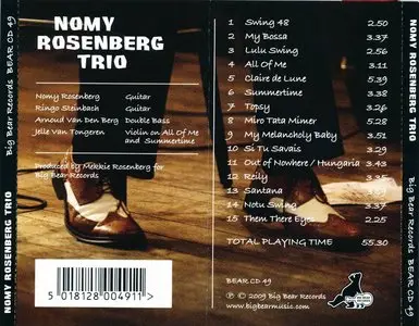 Nomy Rosenberg Trio - Nomy Rosenberg Trio (2009)