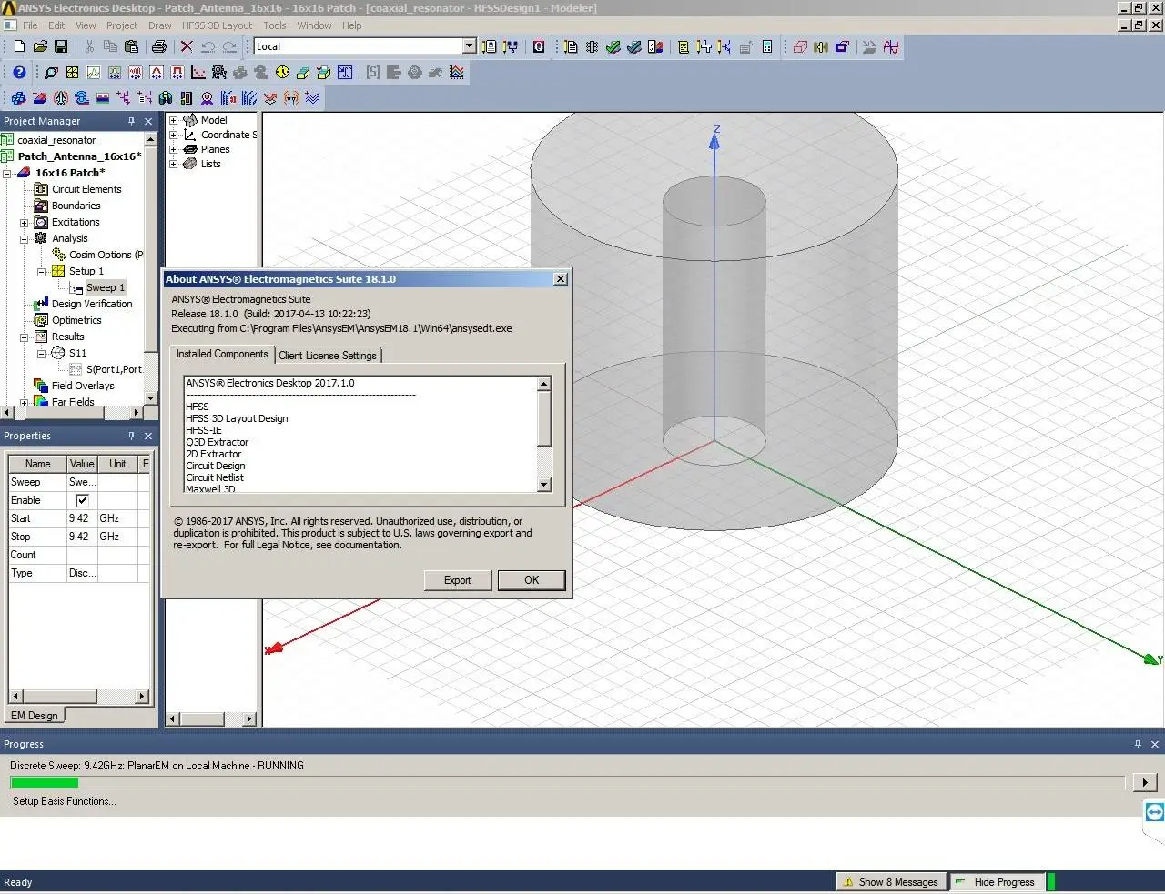 Ansys electronics desktop