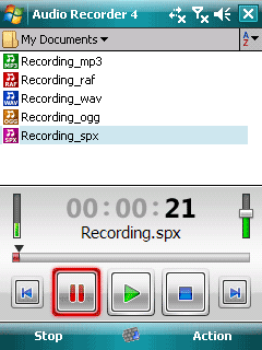 Resco Audio Recorder v4.50