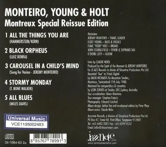 Monteiro, Young & Holt and Friends - Montreux Special Reissue Edition (1988) [Remastered 2011]