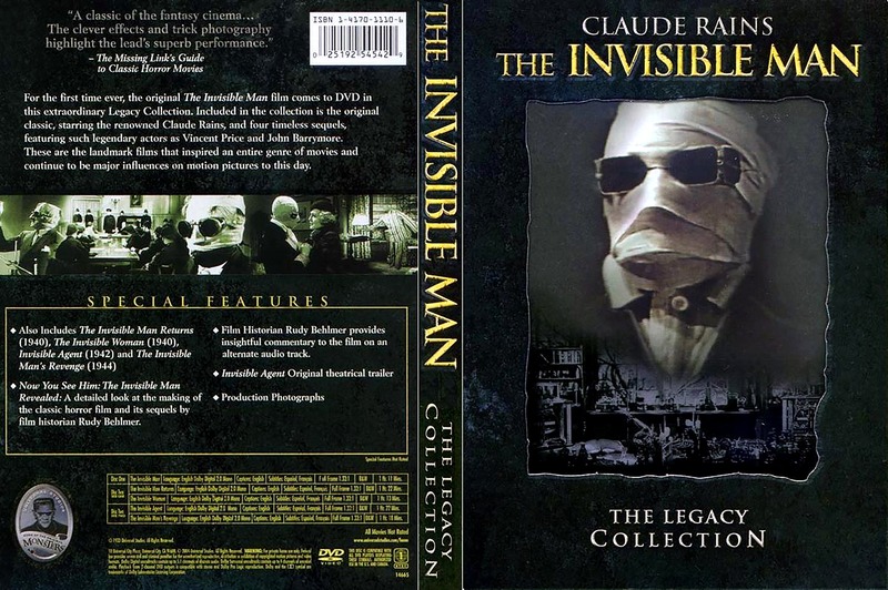 The Invisible Man (1933) The Legacy Collection [RE-UP]