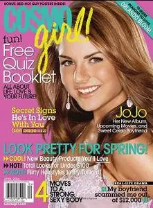 CosmoGIRL Magazine. April 2006