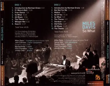 Miles Davis - So What: The Complete 1960 Amsterdam Concerts (2013) {2CD Japan Edition FNCJ-5612~13}