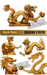 Dragon Statue - UHQ Stock Photo